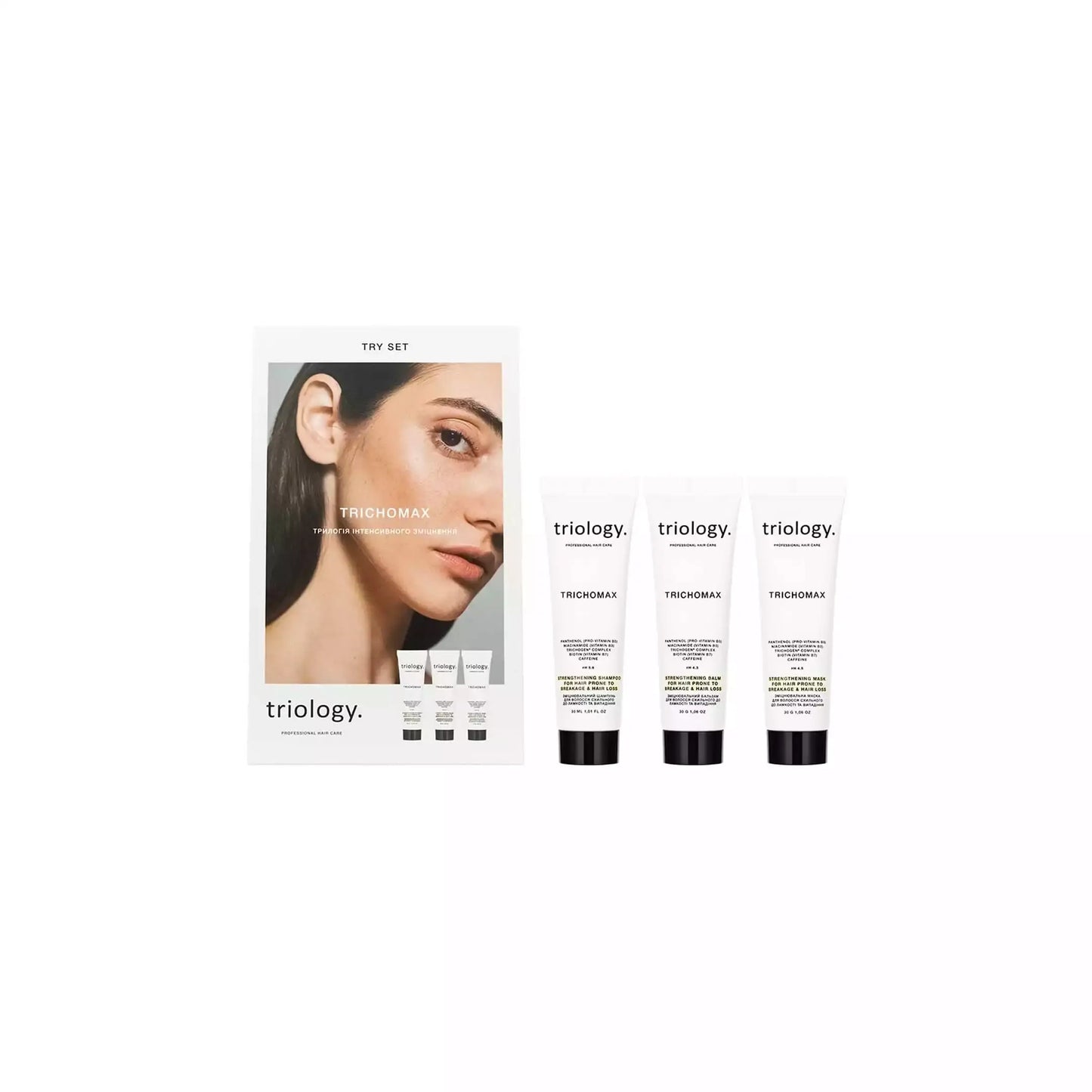 Try set: трилогія інтенсивного зміцнення Trichomax