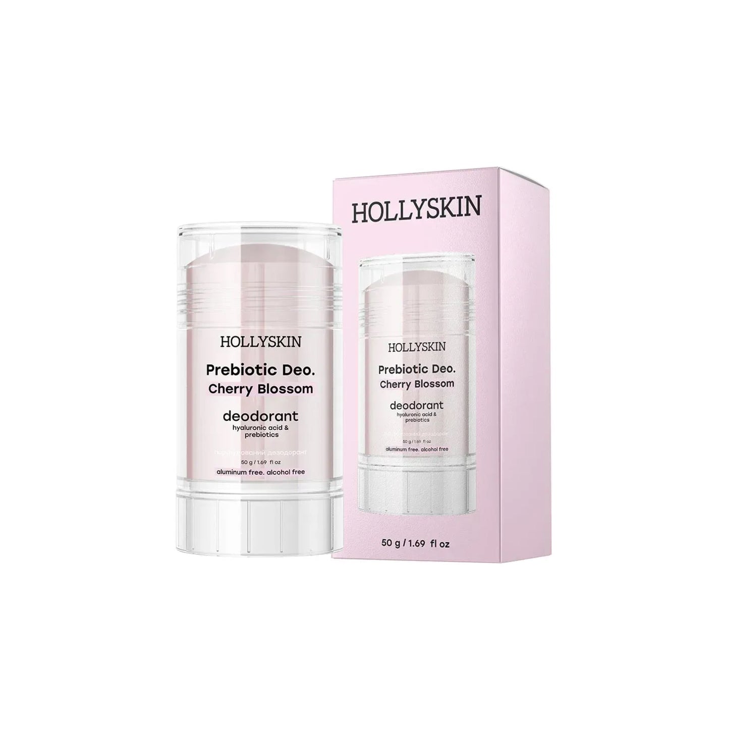 Парфумований дезодорант з гіалуроновою кислотою і пребіотиками Prebiotic Deo Cherry Blossom