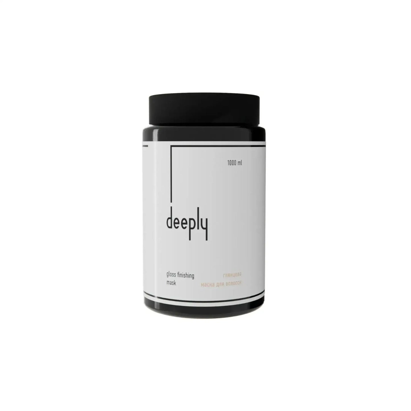 Глянцева маска для волосся Deeply Gloss Finishing 1000ml Маска для волосся