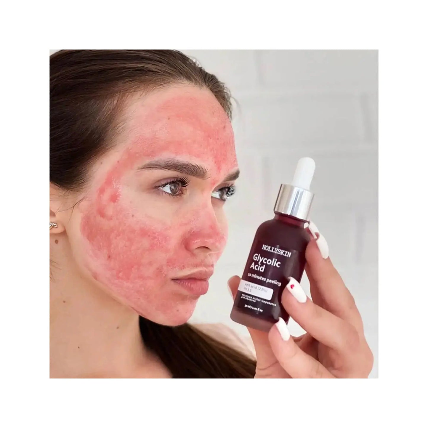 Кислотна пілінг-сироватка для обличчя Glycolic Acid - Сироватка для обличчя