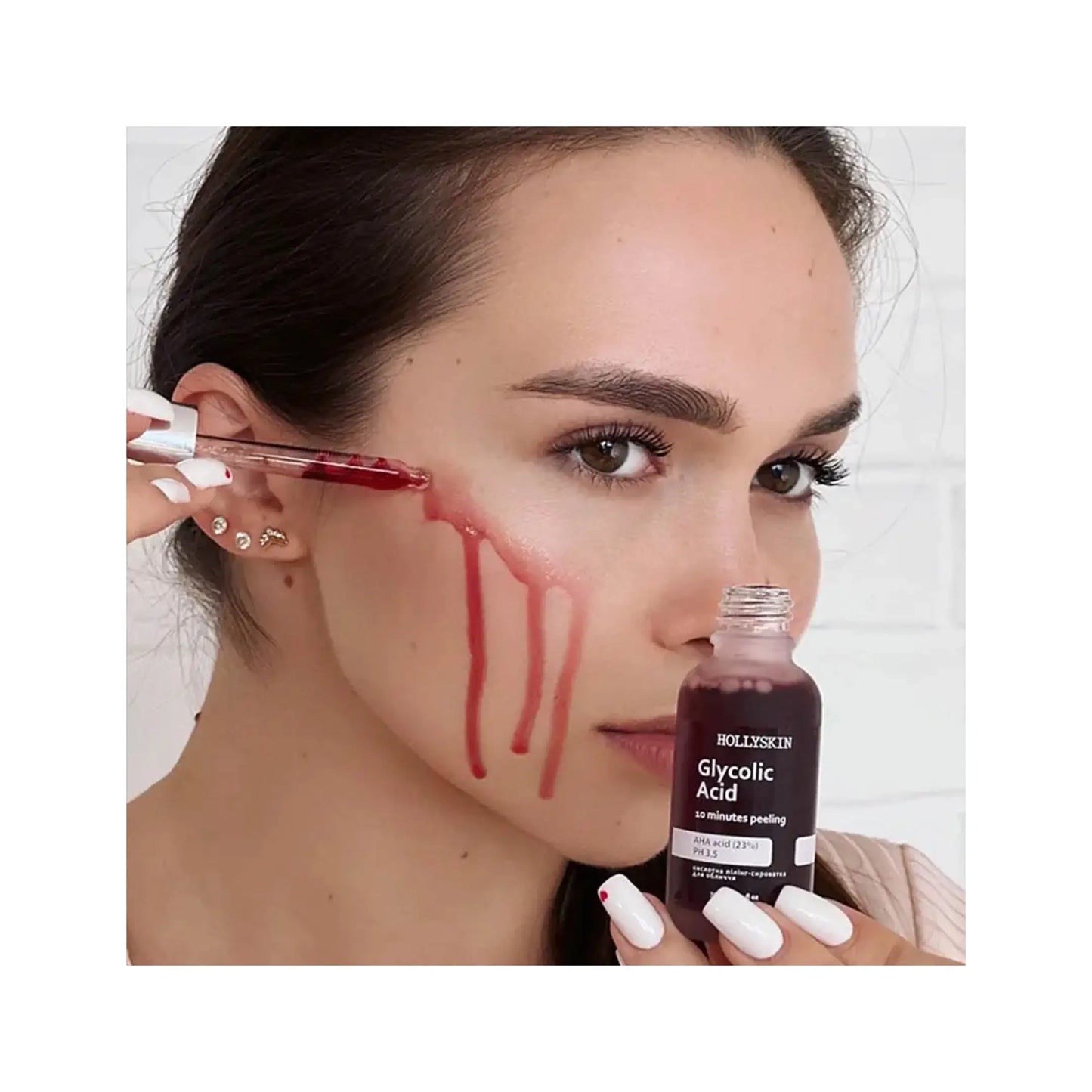 Кислотна пілінг-сироватка для обличчя Glycolic Acid - Сироватка для обличчя