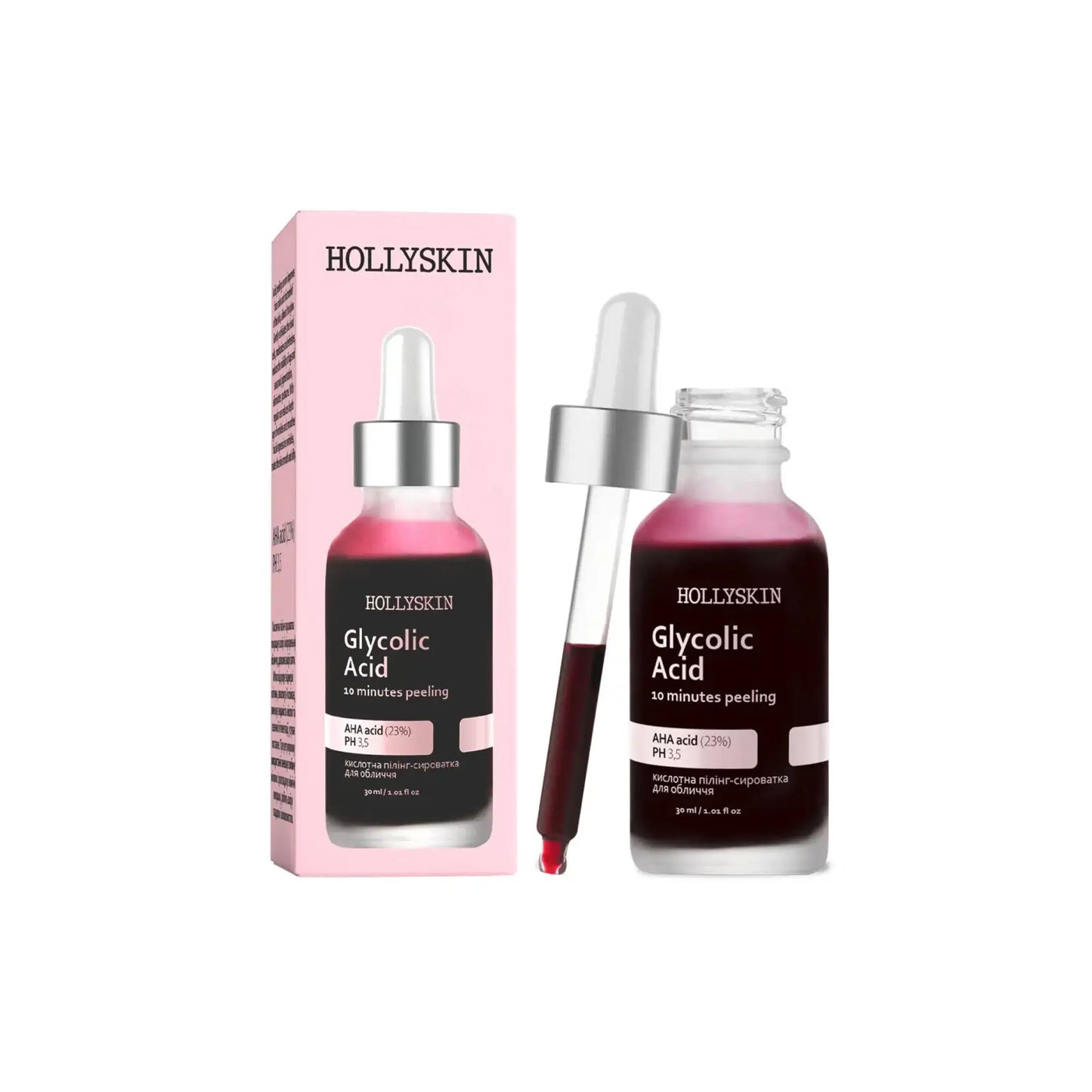 Кислотна пілінг-сироватка для обличчя Glycolic Acid - Сироватка для обличчя