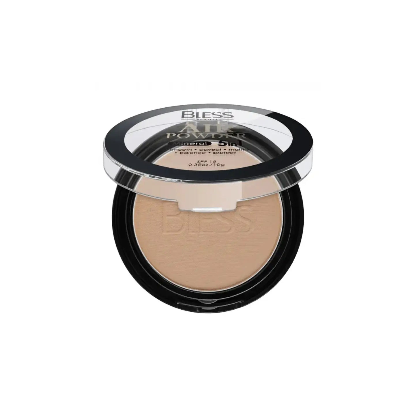 Компактна пудра для обличчя 5 in 1 SPF 15 - №6 - Пудра для обличчя