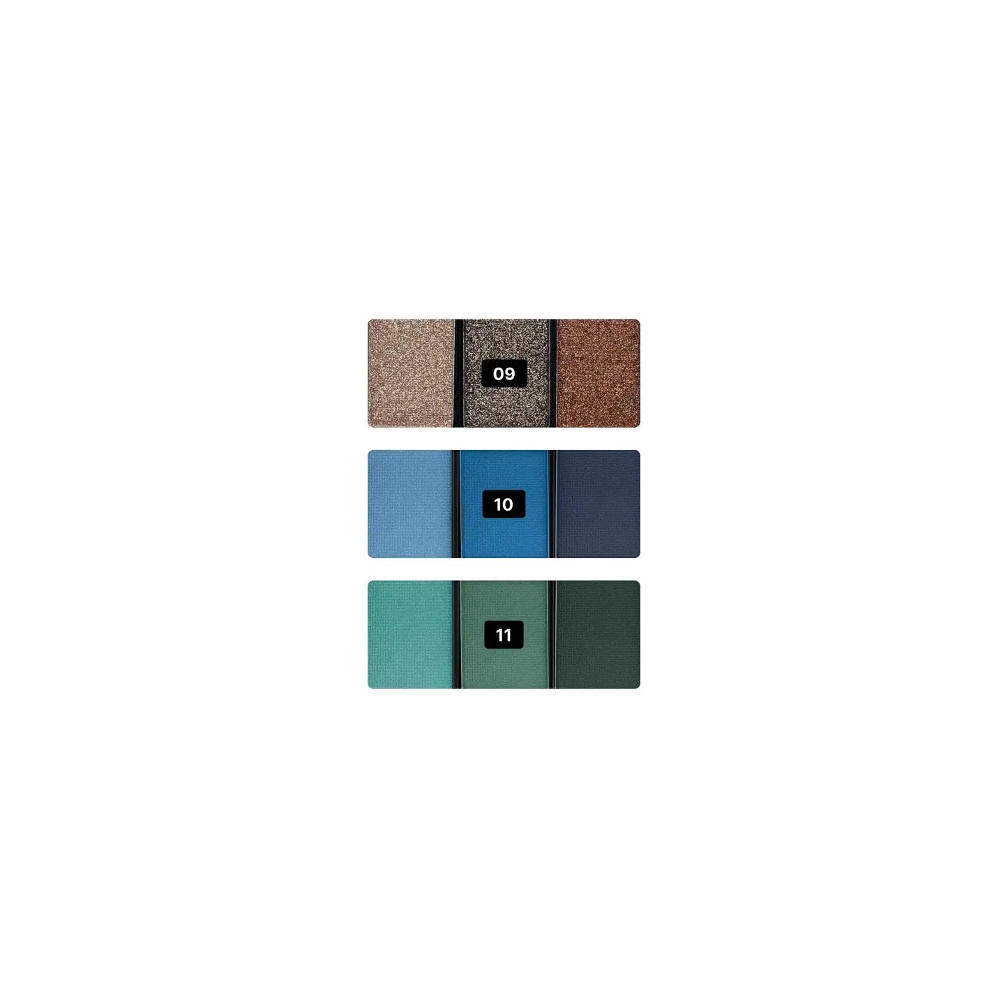 Компактні Тіні Trio Fusion Eyeshadows - Тіні для повік