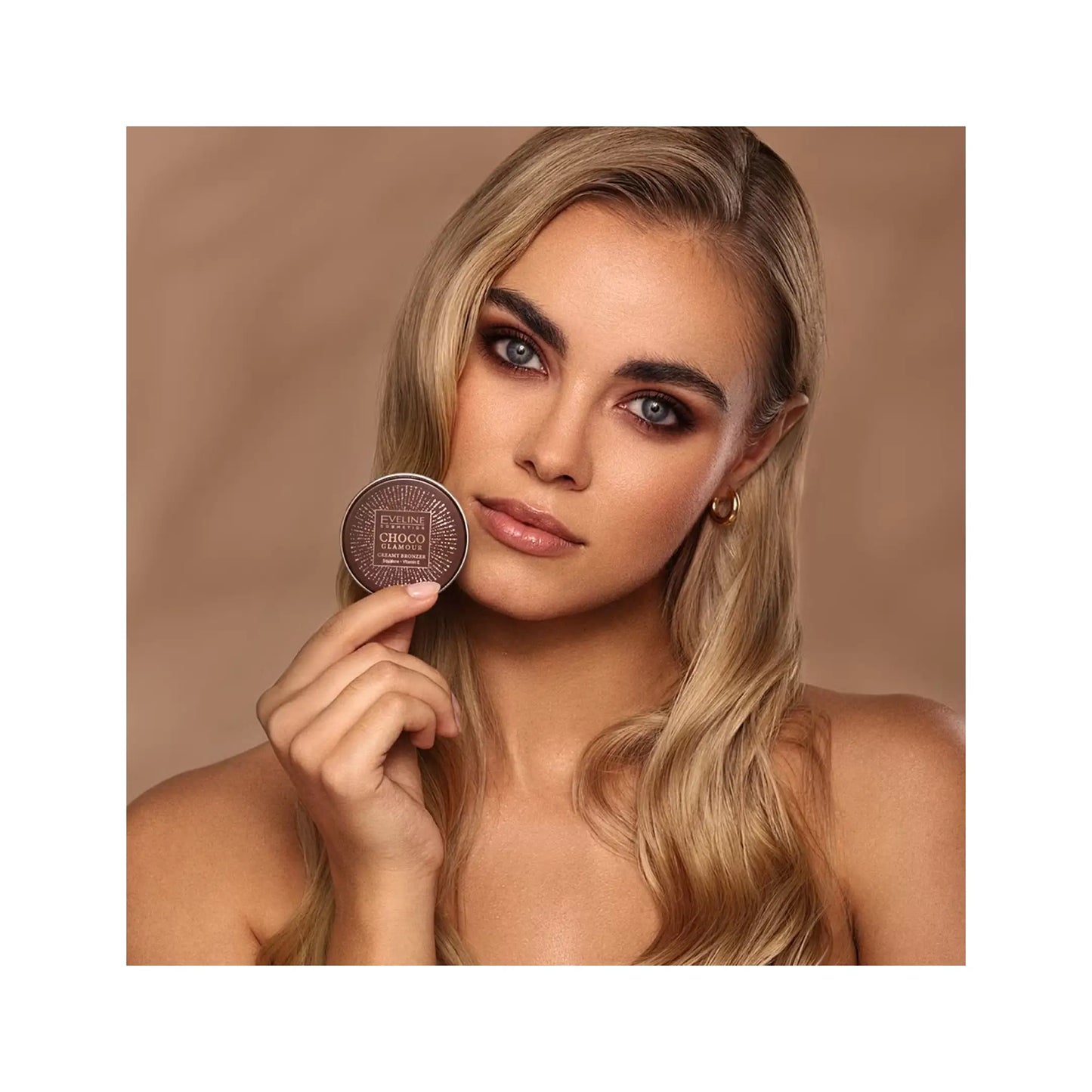 Крем бронзер для обличчя Choco Glamour Creamy Bronzer Бронзер