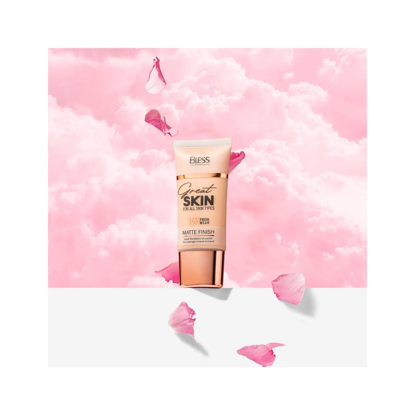 Матуючий тональний крем Matte Finish Great Skin - Тональна основа