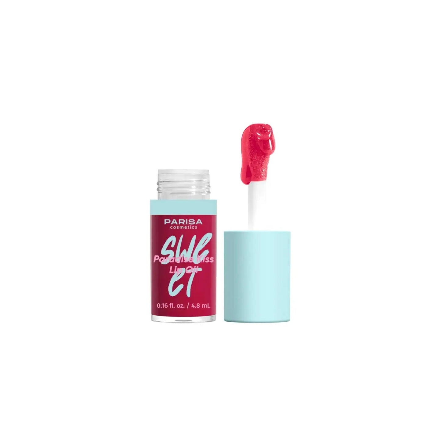 Олійка-блиск для губ Sweet Paradise Kiss Lip Oil - №3 Strawberry - Олія для губ