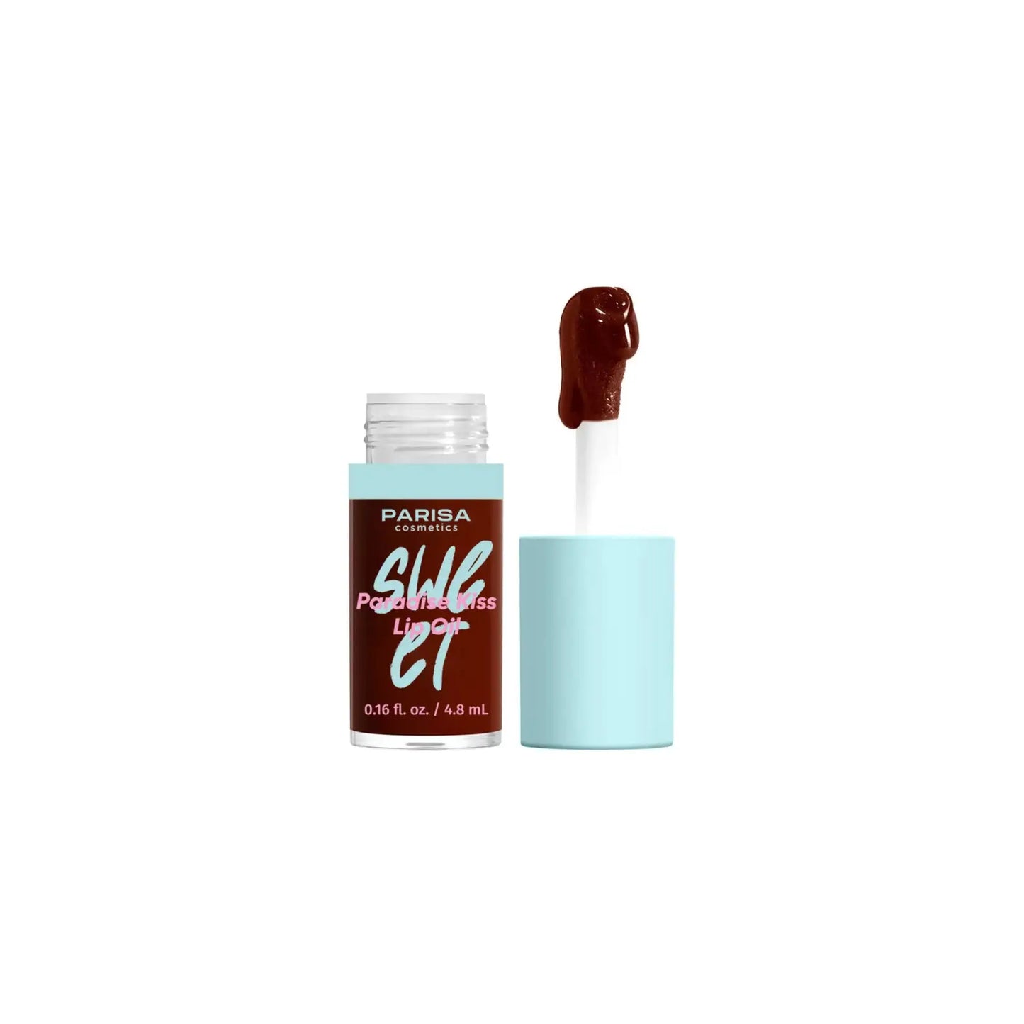Олійка блиск для губ Sweet Paradise Kiss Lip Oil №5 Chocolate Олійка для губ
