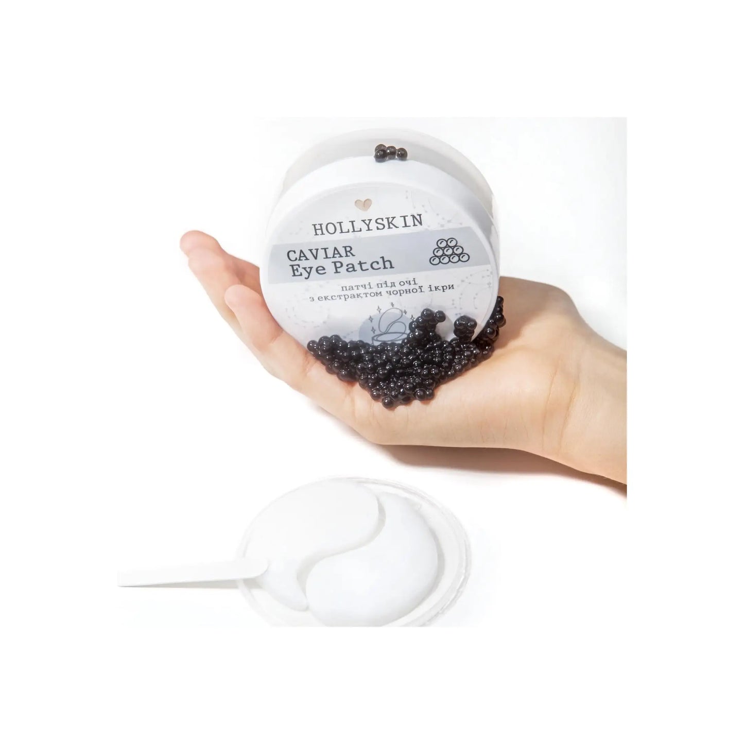 Патчі під очі з екстрактом чорної ікри Black Caviar Eye Patch - Патчі під очі