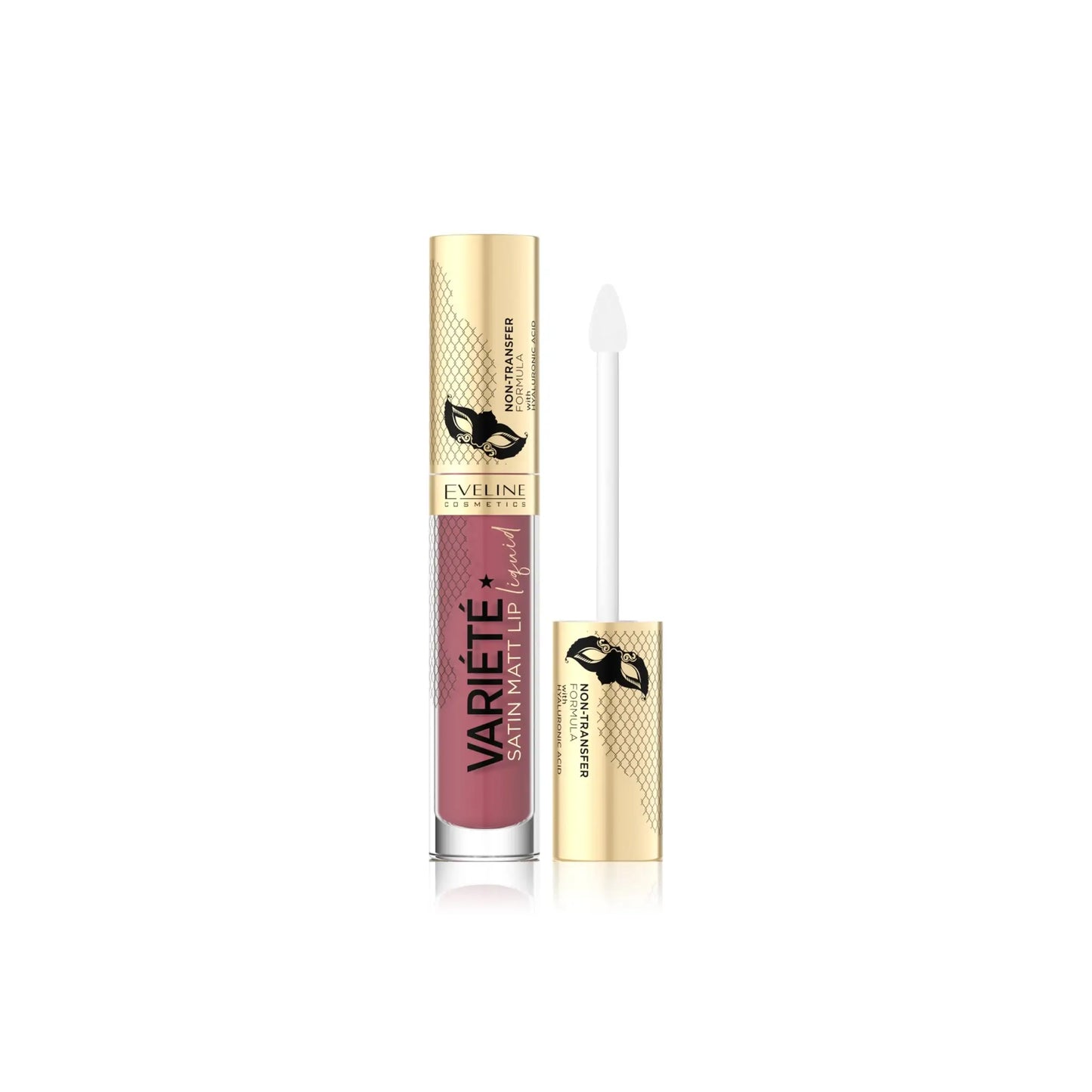 Рідка помада для губ Variete Satin Matt Lip Liquid Lipstick - №3 Berry Shake - Рідка помада
