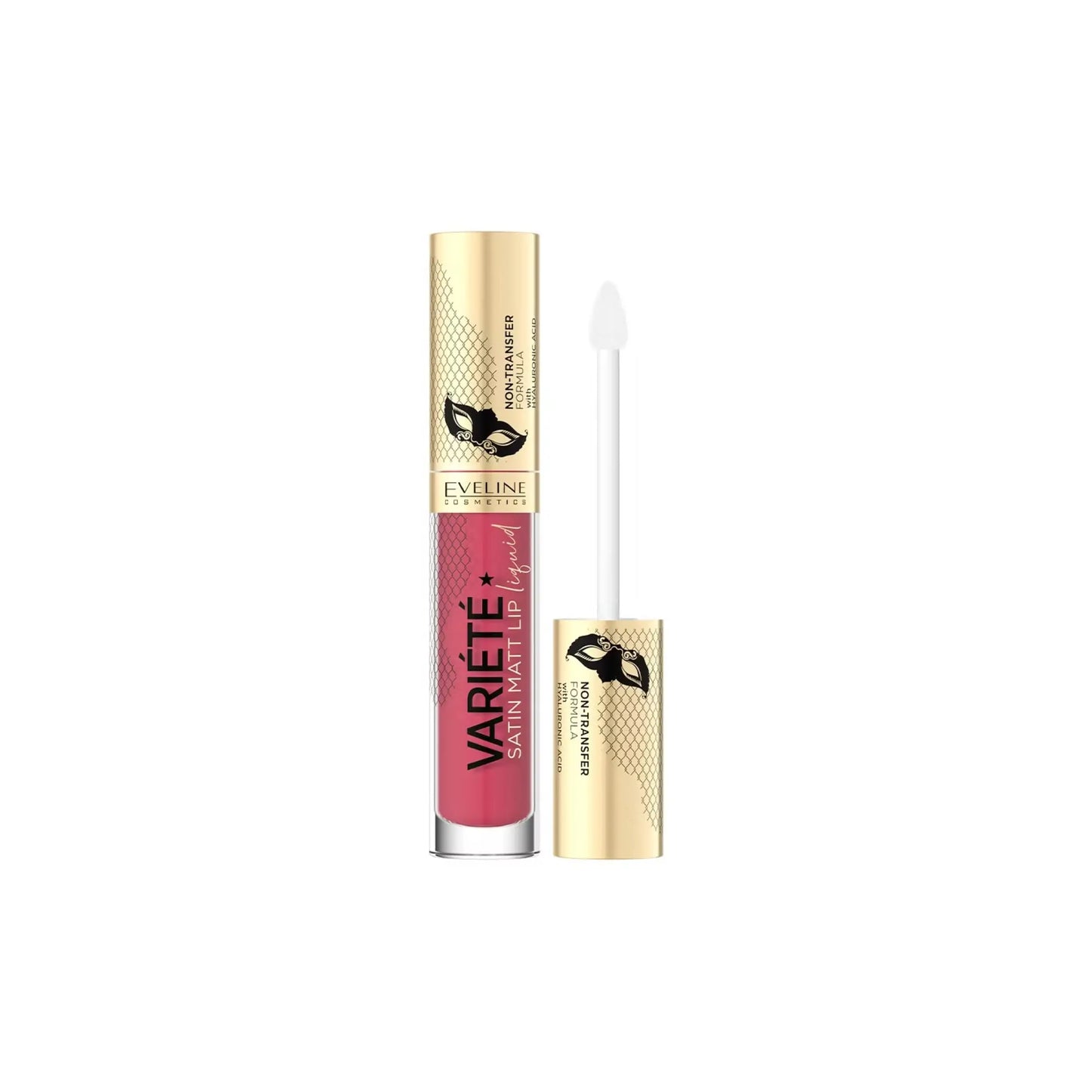 Рідка помада для губ Variete Satin Matt Lip Liquid Lipstick - №6 Strawberry Cocktail - Рідка помада