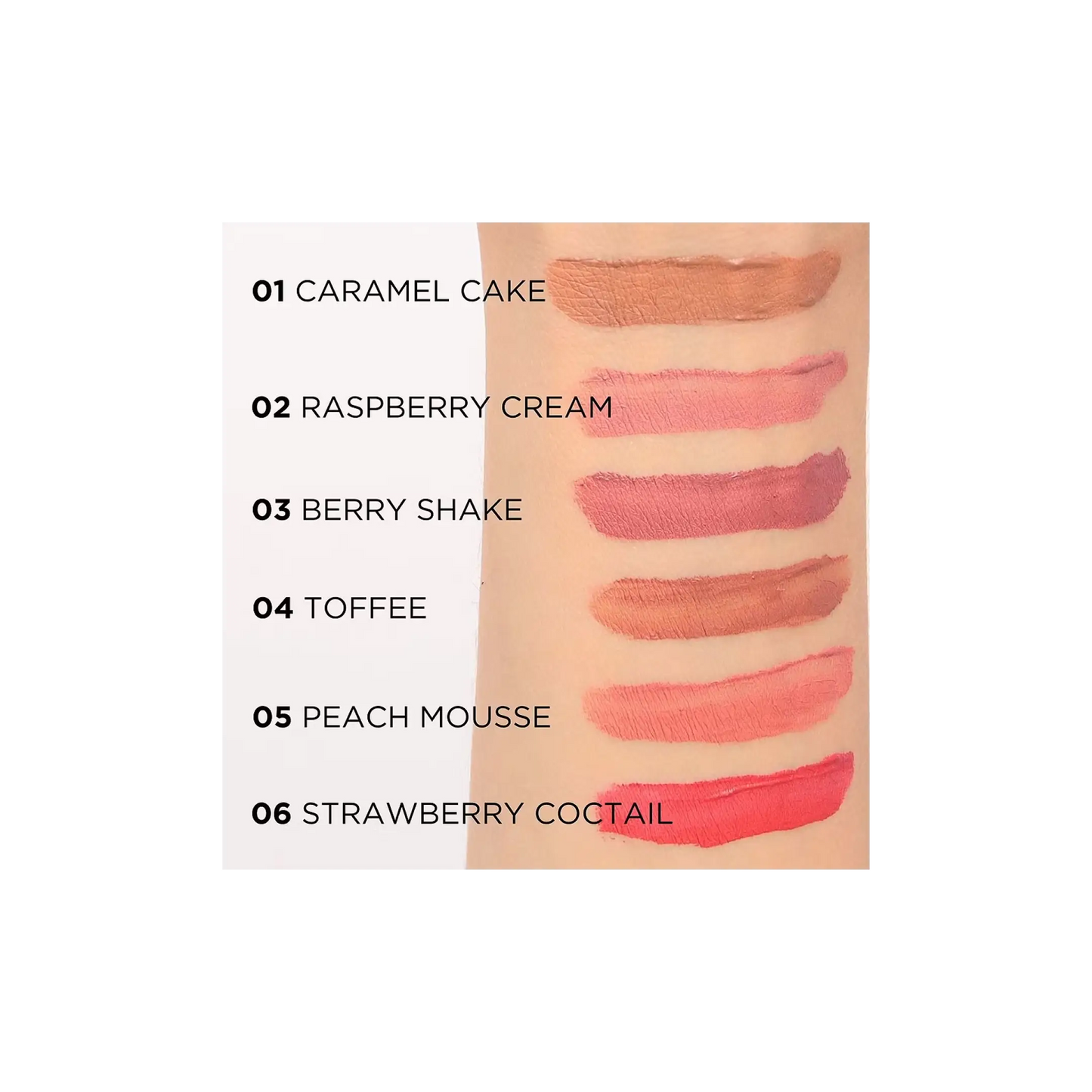 Рідка помада для губ Variete Satin Matt Lip Liquid Lipstick - Рідка помада