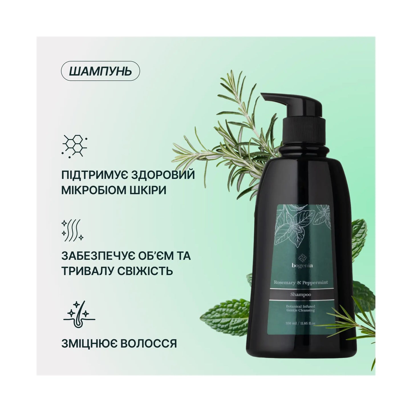 Шампунь для волосся Rosemary Peppermint - Шампунь