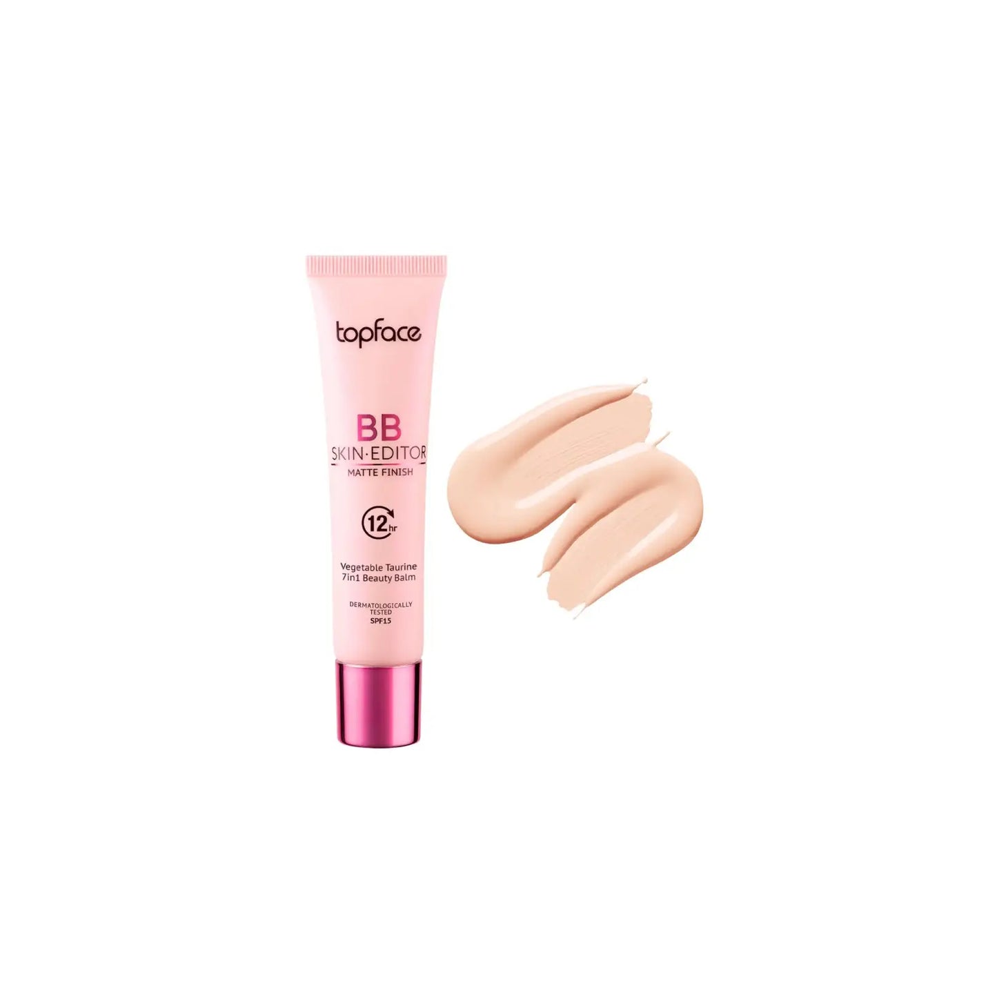 Тональний крем BB Skin Editor Matte Finish Foundation №1 Тональна основа