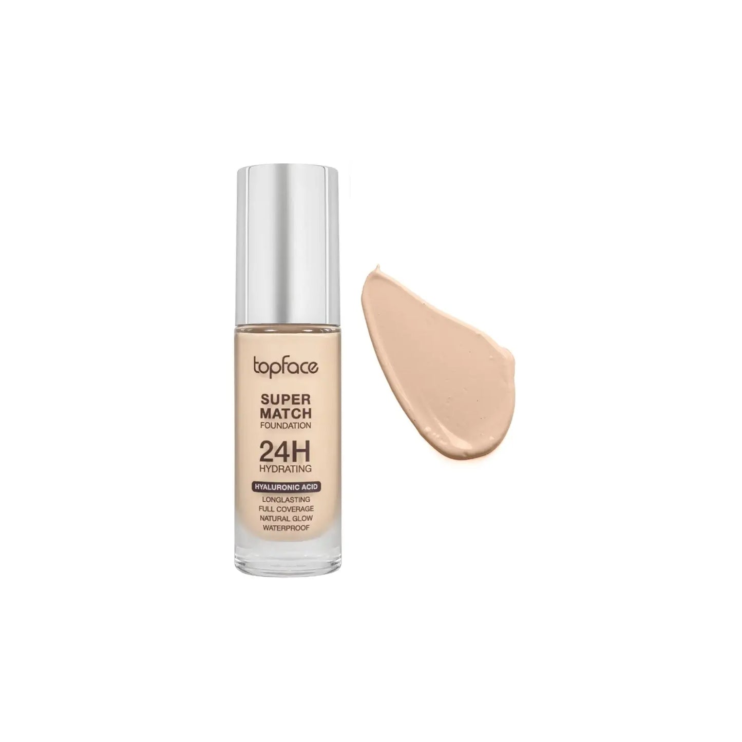 Тональний крем Super Match 24H Foundation №1 Ivory Nude – Слонова кістка Тональна основа