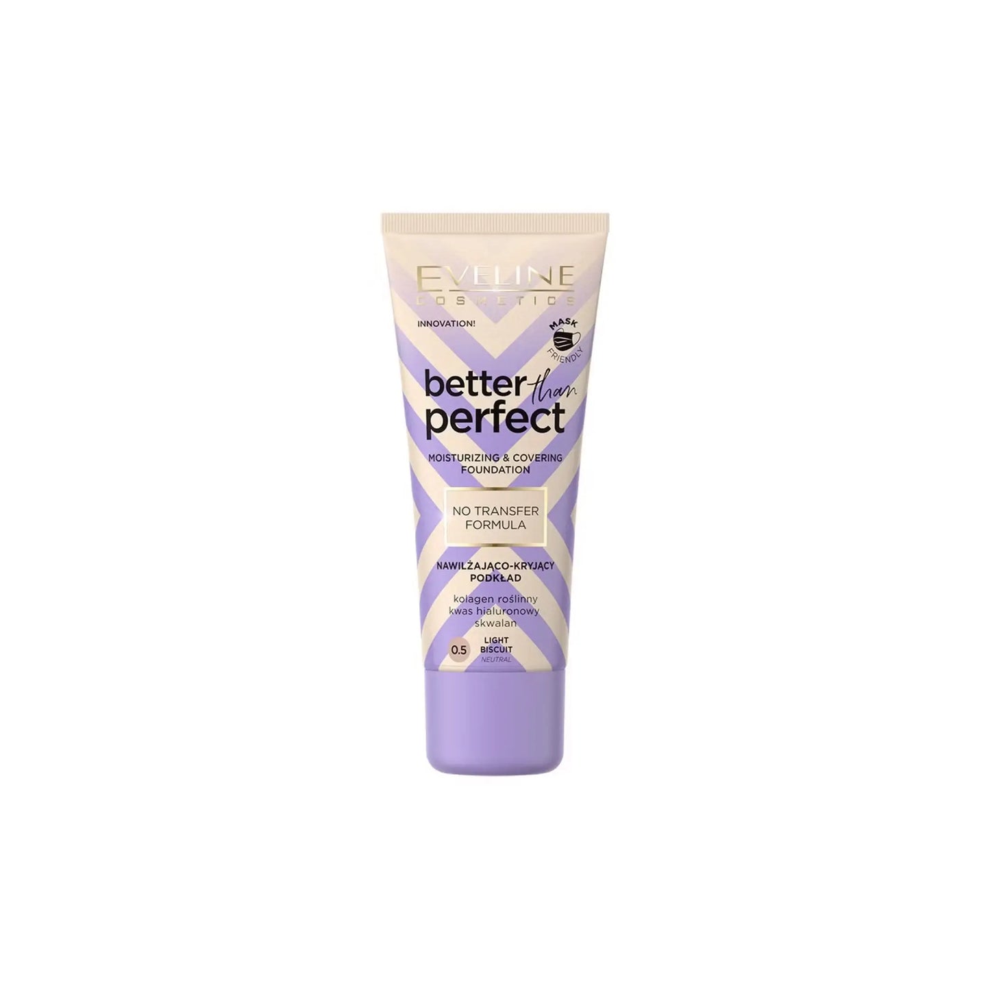 Зволожувальна тональна основа Better Than Perfect Foundation №0.5 Light Biscuit Тональна основа