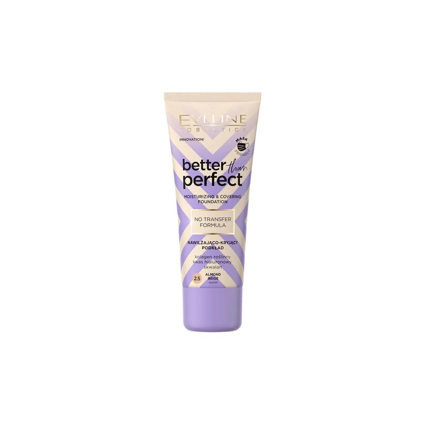 Зволожувальна тональна основа Better Than Perfect Foundation №2.5 Almond Beige Тональна основа