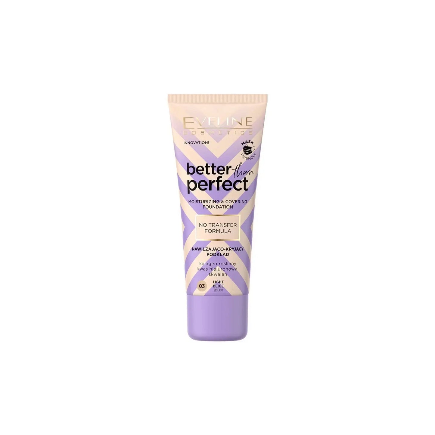 Зволожувальна тональна основа Better Than Perfect Foundation №3 Light Beige Тональна основа