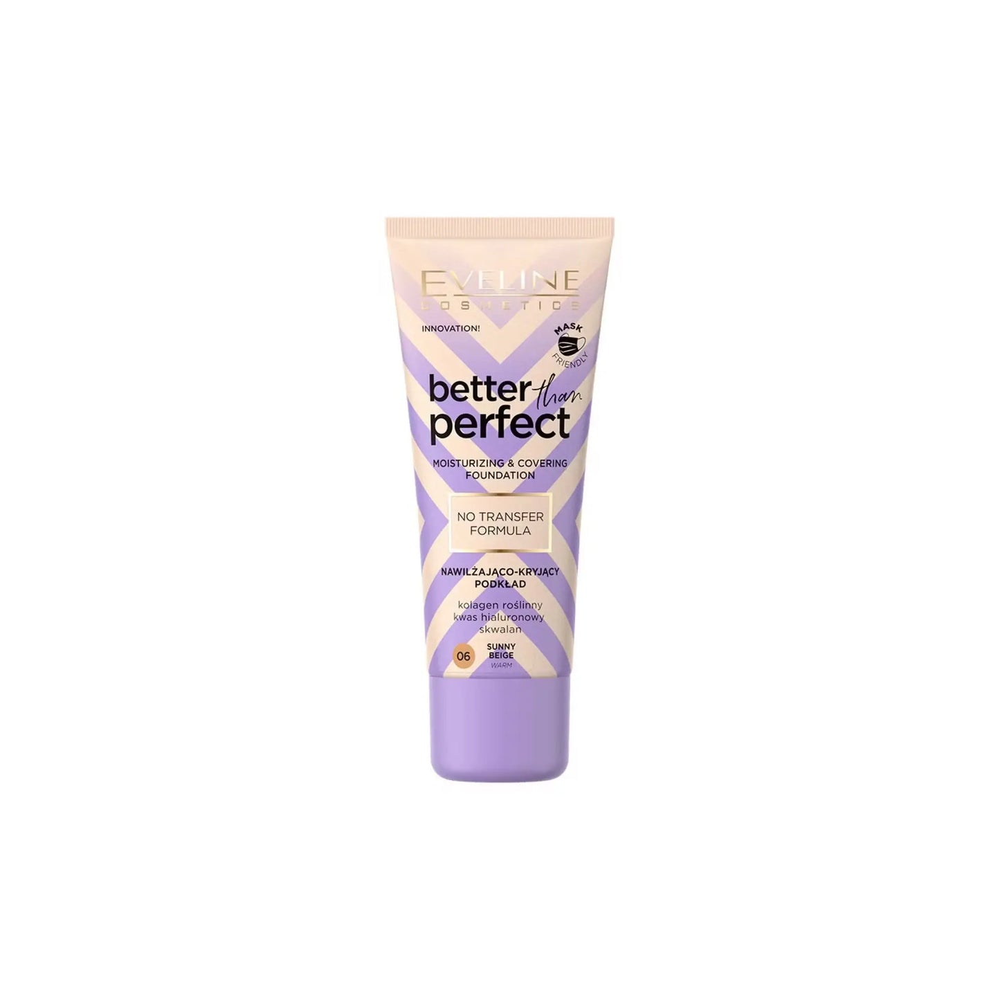Зволожувальна тональна основа Better Than Perfect Foundation №6 Sunny Beige Тональна основа