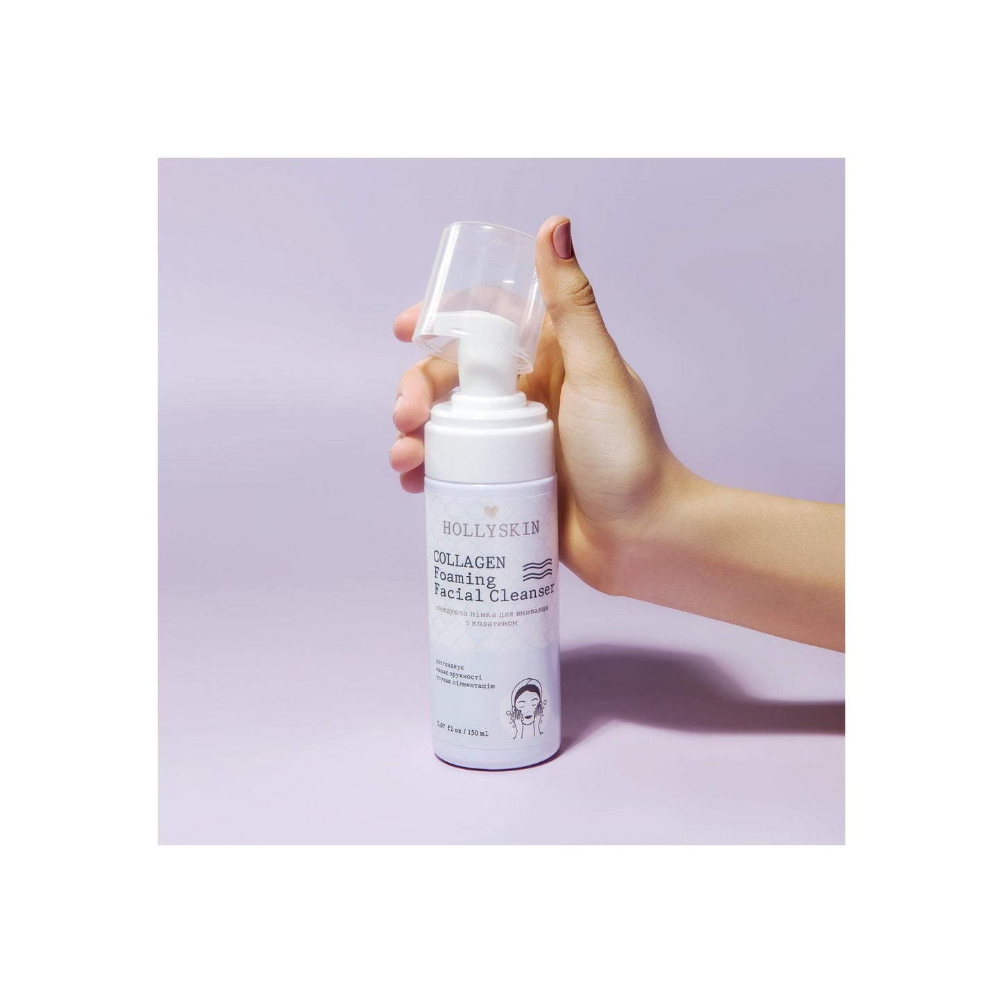 Очищувальна пінка для вмивання з колагеном Collagen Foaming Facial Cleanser