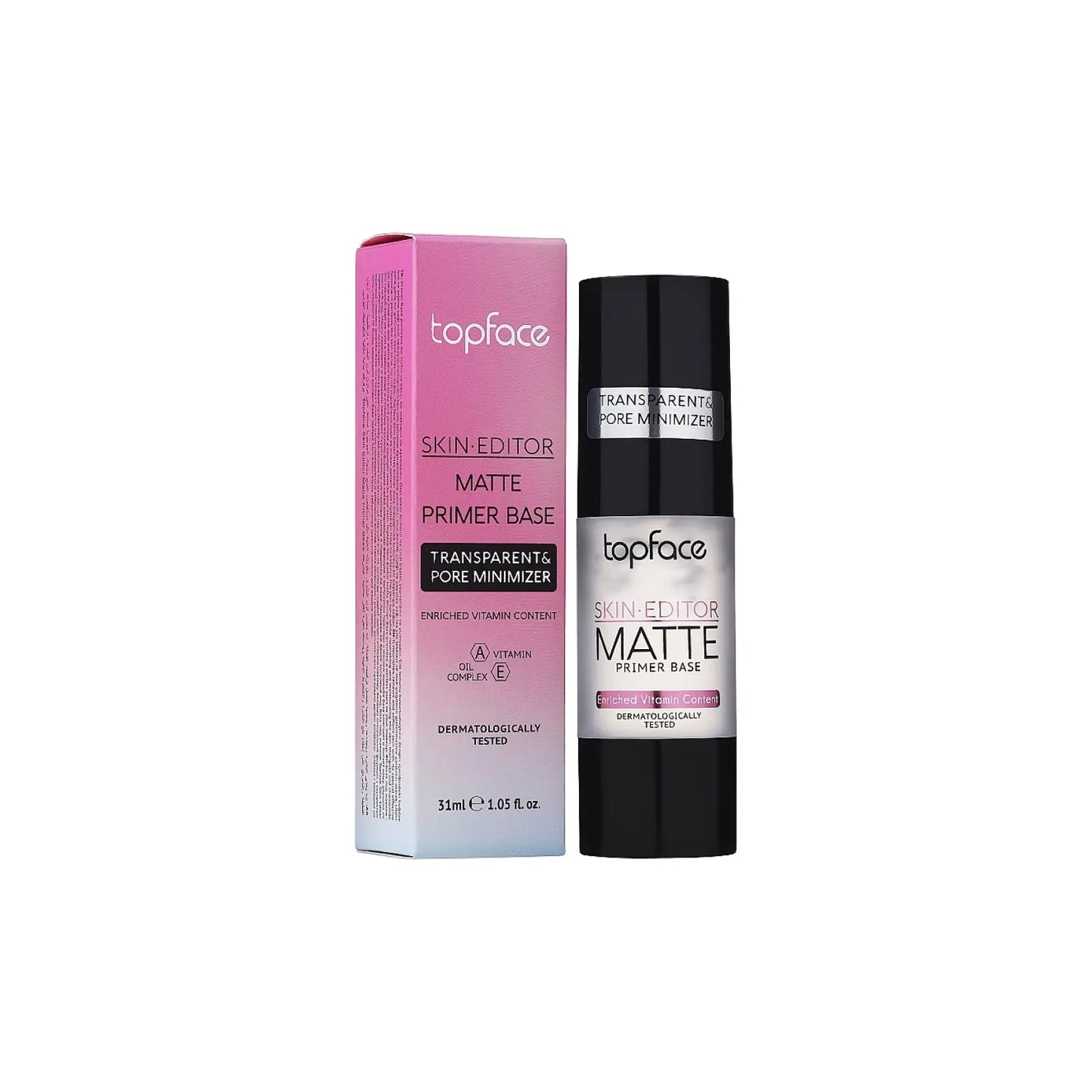 База під макіяж Skin Editor Matte Primer Base №2 Transparent Pore Minimizer Основа під макіяж