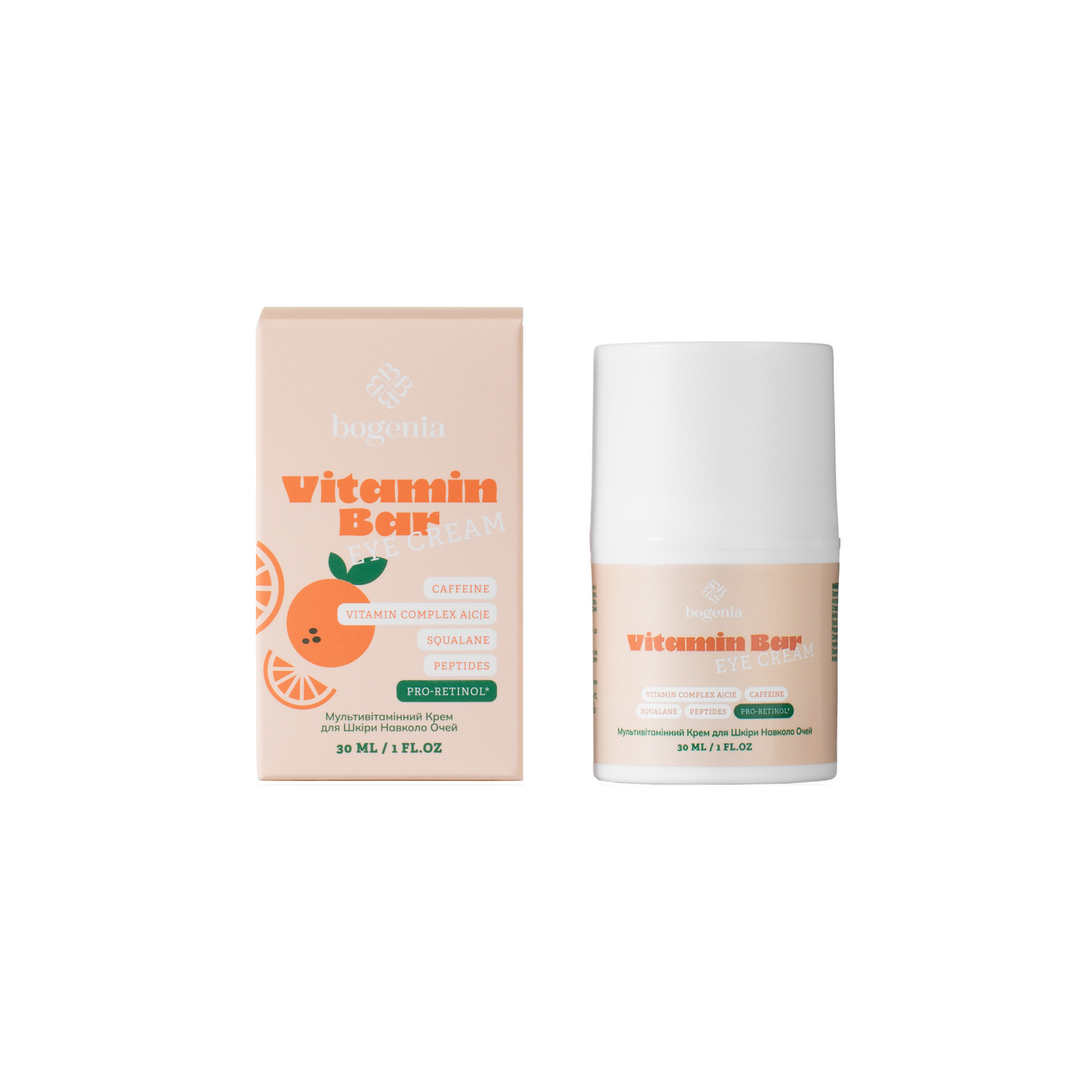 Мультивітамінний крем для шкіри навколо очей Vitamin Bar Eye Cream