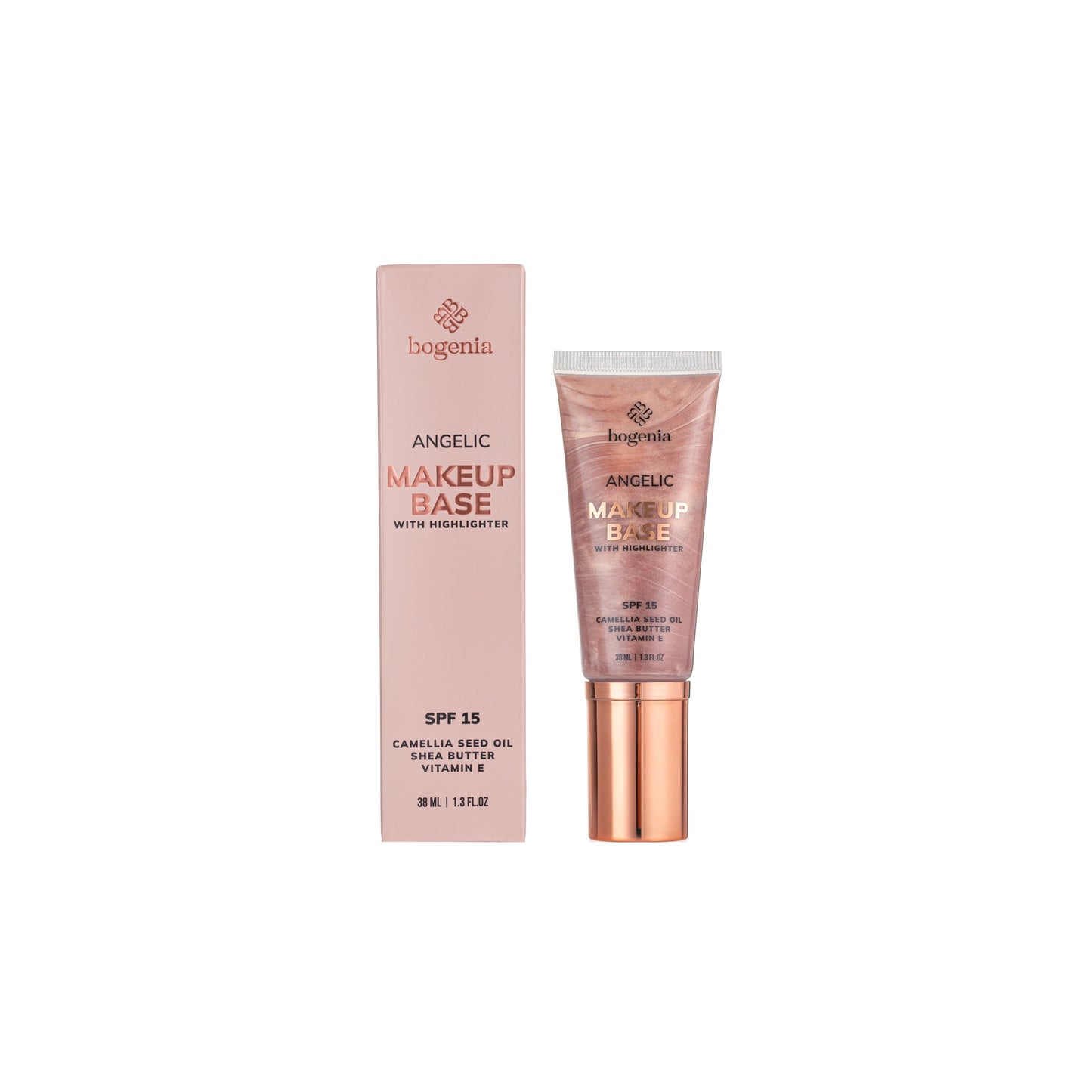 База під макіяж з хайлайтером ANGELIC Makeup Base with Highlighter
