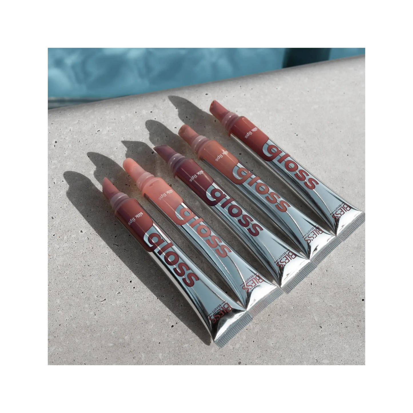 Блиск для губ Gloss Silk Lips Bless Beauty - Блиск для губ