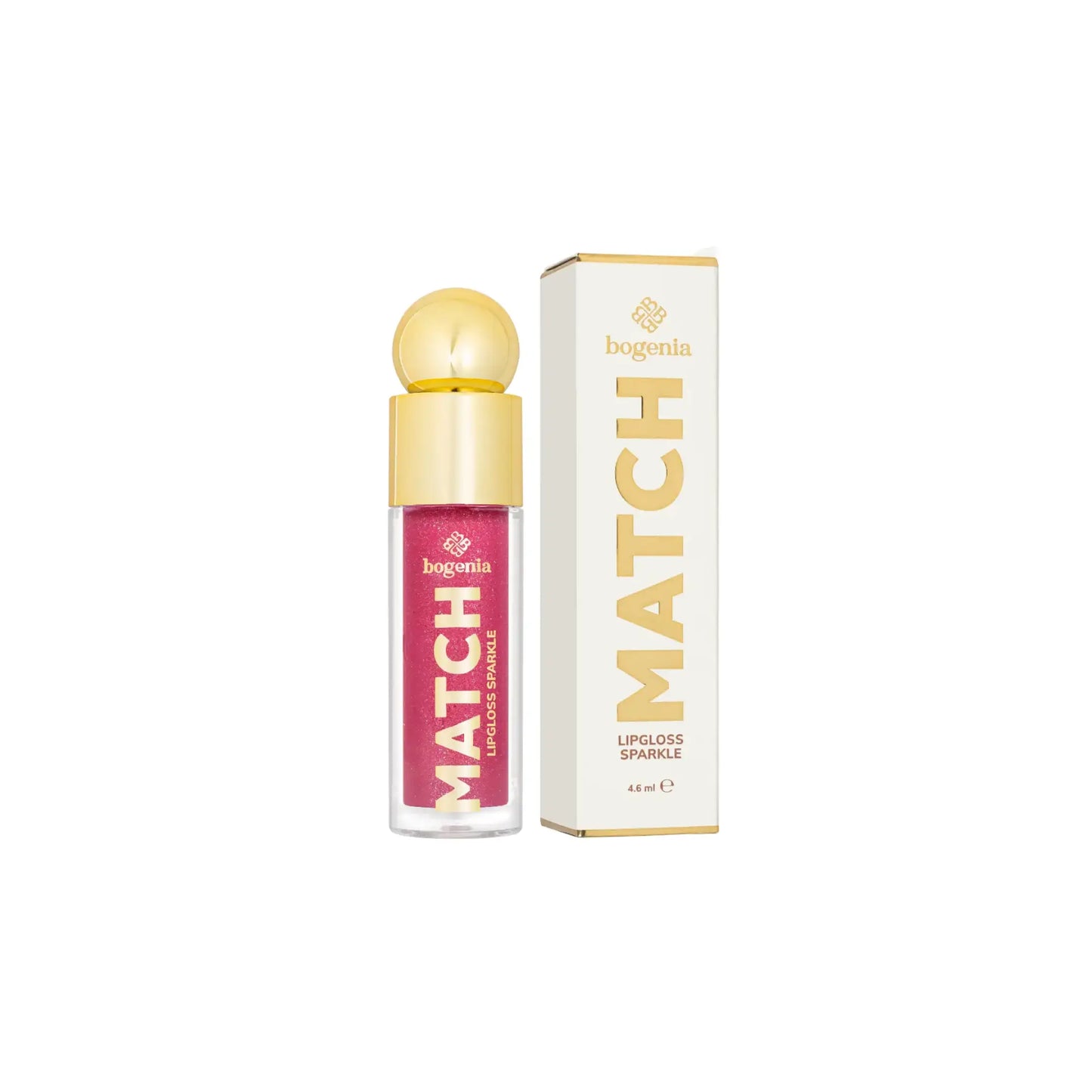Блиск для губ Match Lipgloss Sparkle - №6 Raspberry - Блиск для губ