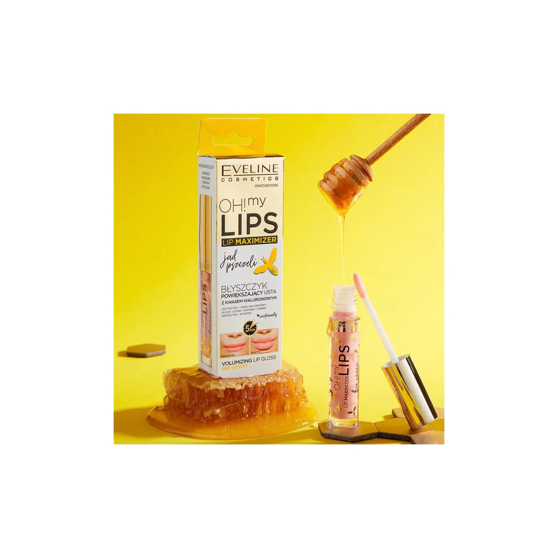 Блиск для губ OH! My Lips Lip Maximizer Bee Wenom Блиск для губ