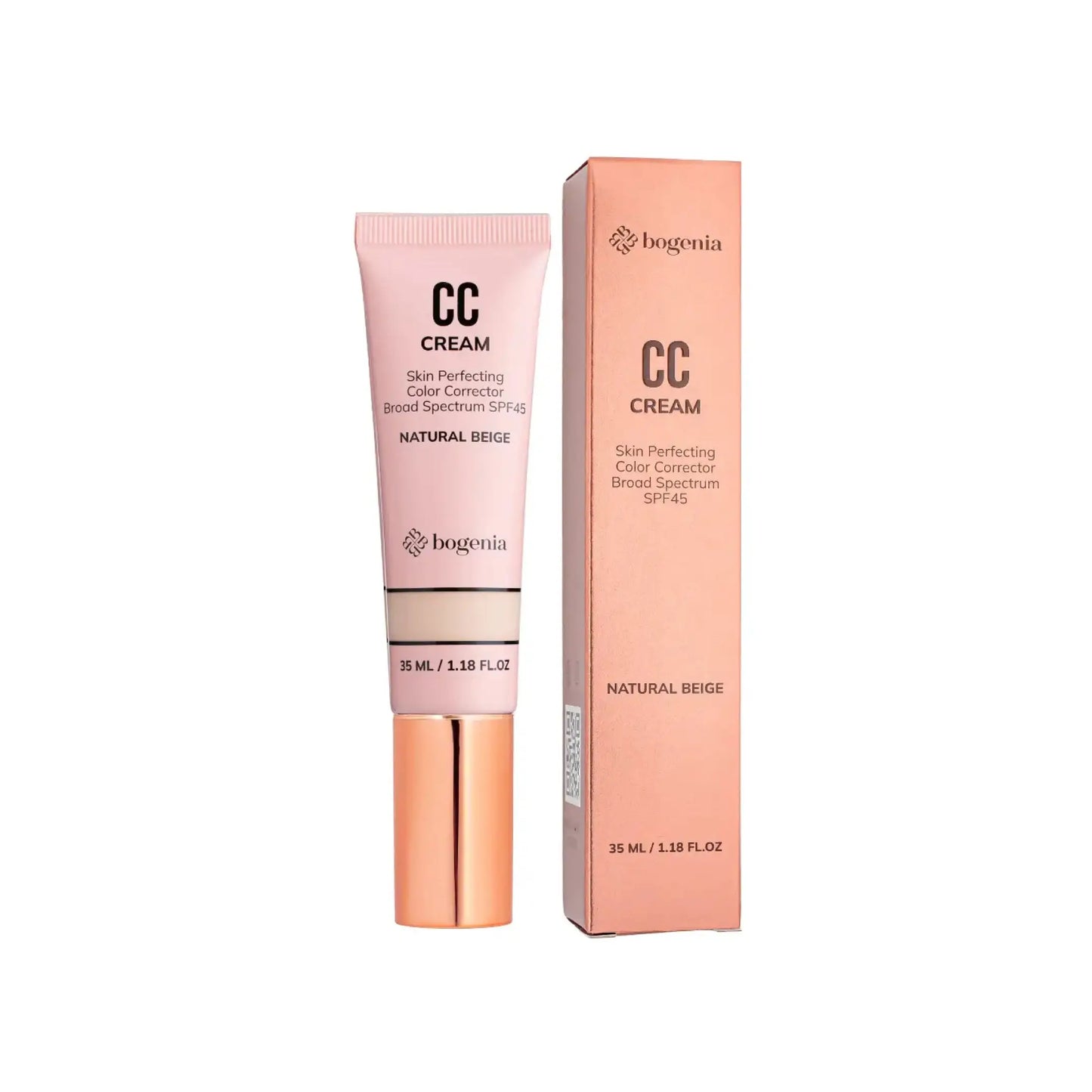 CC крем Skin Perfecting SPF45 Bogenia - Тональна основа