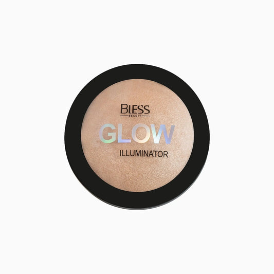 Хайлайтер запечений для обличчя GLOW Illuminator Bless Beauty - Хайлайтер