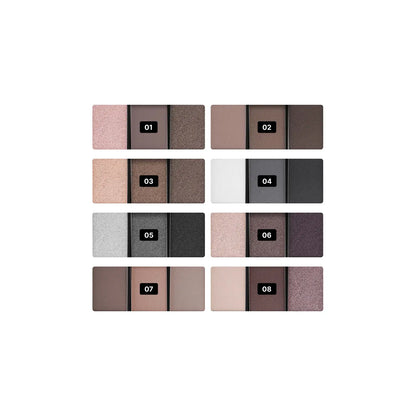 Компактні Тіні Trio Fusion Eyeshadows Тіні для повік