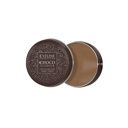 Крем-бронзер для обличчя Choco Glamour Creamy Bronzer - №1 - Бронзери та хайлайтери