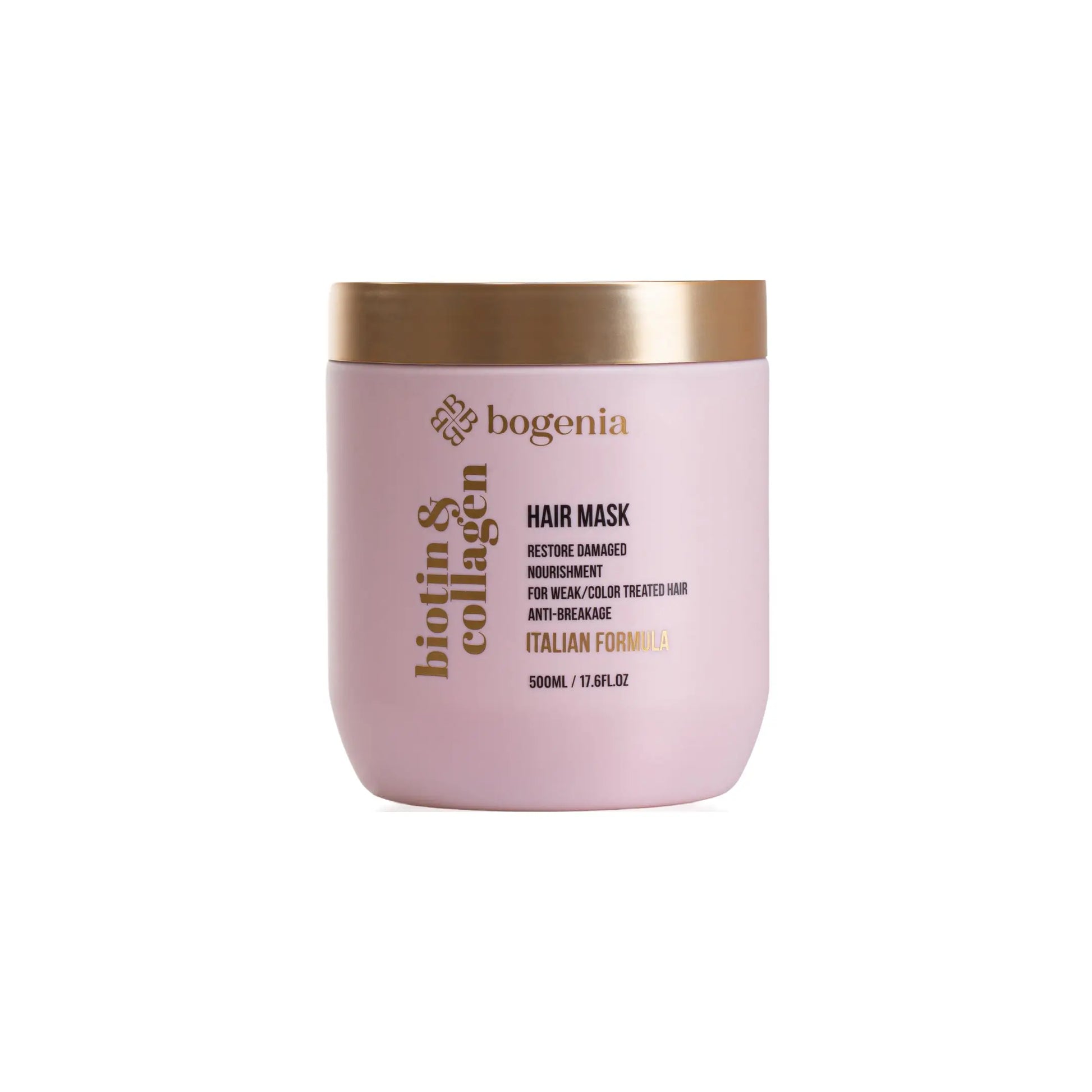 Маска для волос Bogenia Biotin & Collagen - Маска для волосся