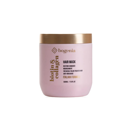 Маска для волос Bogenia Biotin & Collagen - Маска для волосся