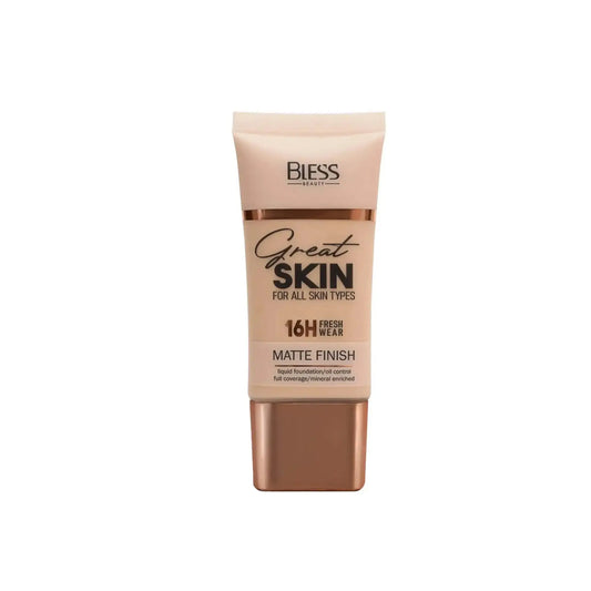 Матуючий тональний крем Matte Finish Great Skin Тональна основа
