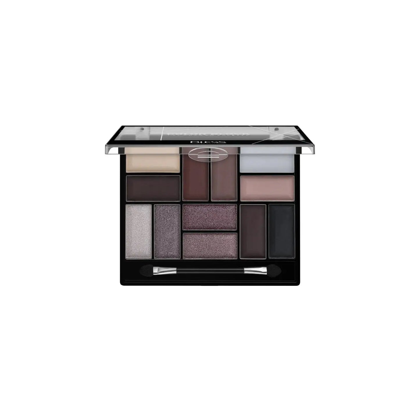 Набір тіней 12 відтінків Color Block Eye Shadow Palette Bless Beauty - №4 - Тіні для повік