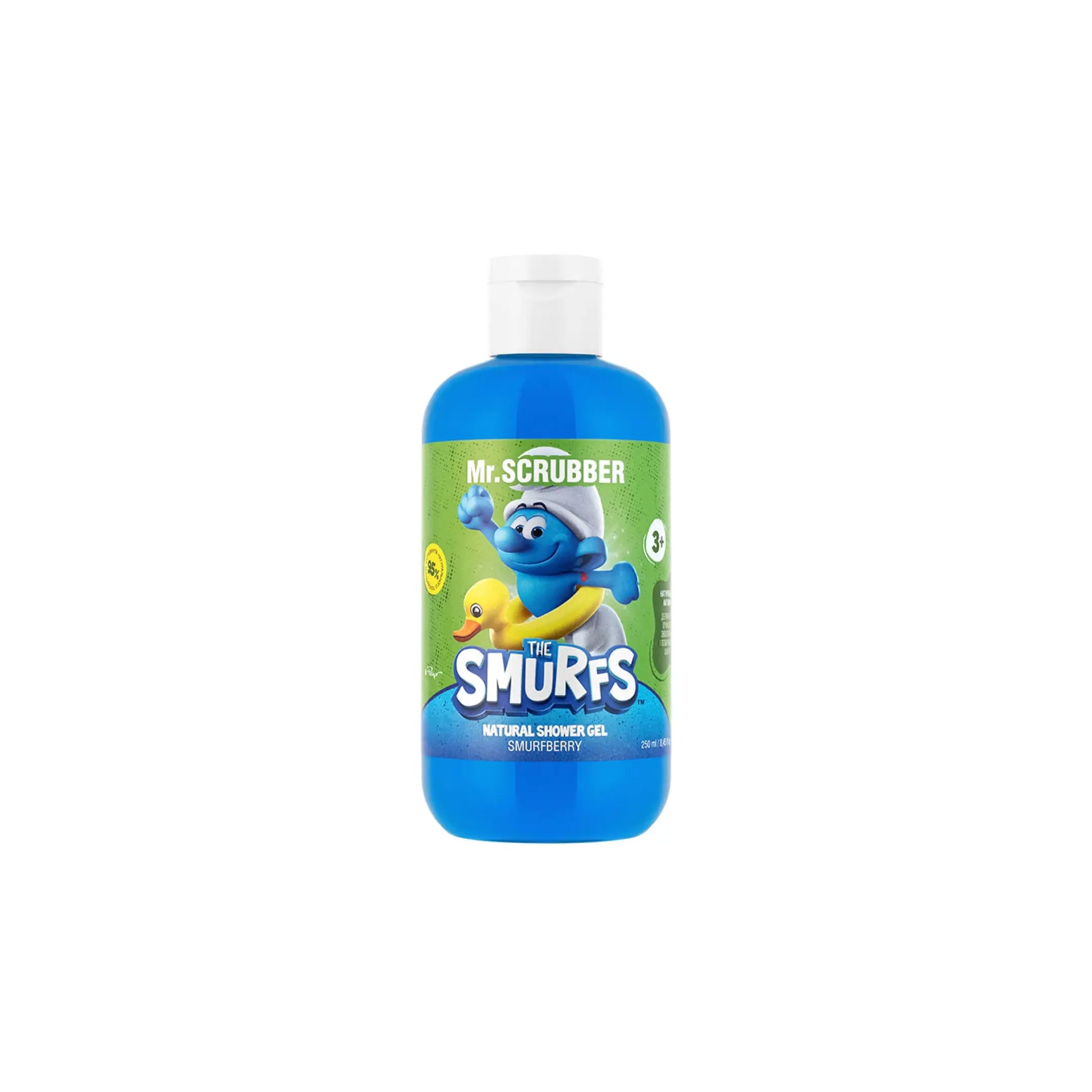 Натуральний дитячий гель для душу The Smurfs Smurfberry - Гель для душу