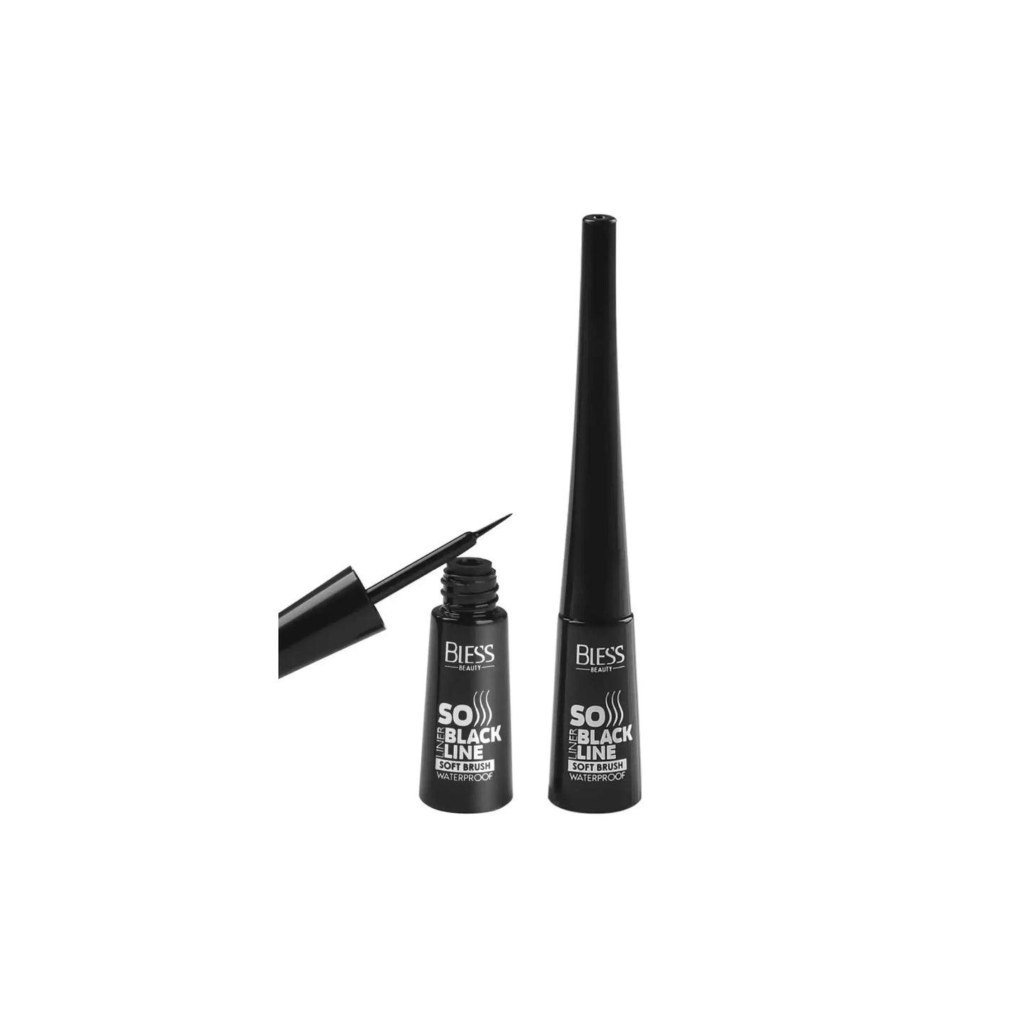 Підводка для очей So Black Eyeliner - №2 М’який пензлик - Підводка для очей