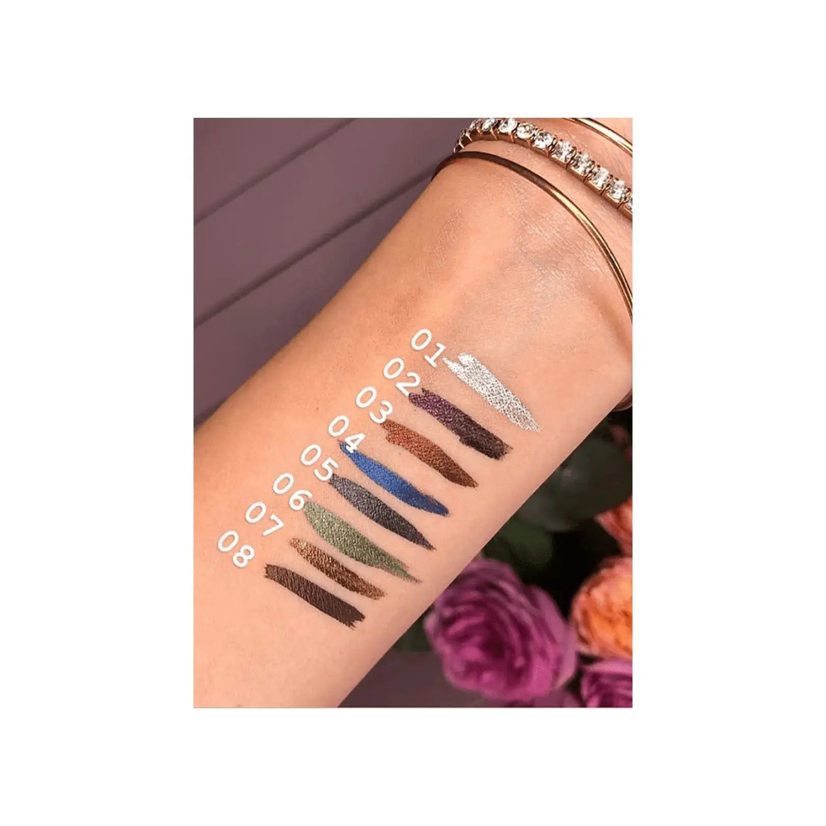 Підводка кольорова Instyle Metallic Eyeliner - Підводка для очей