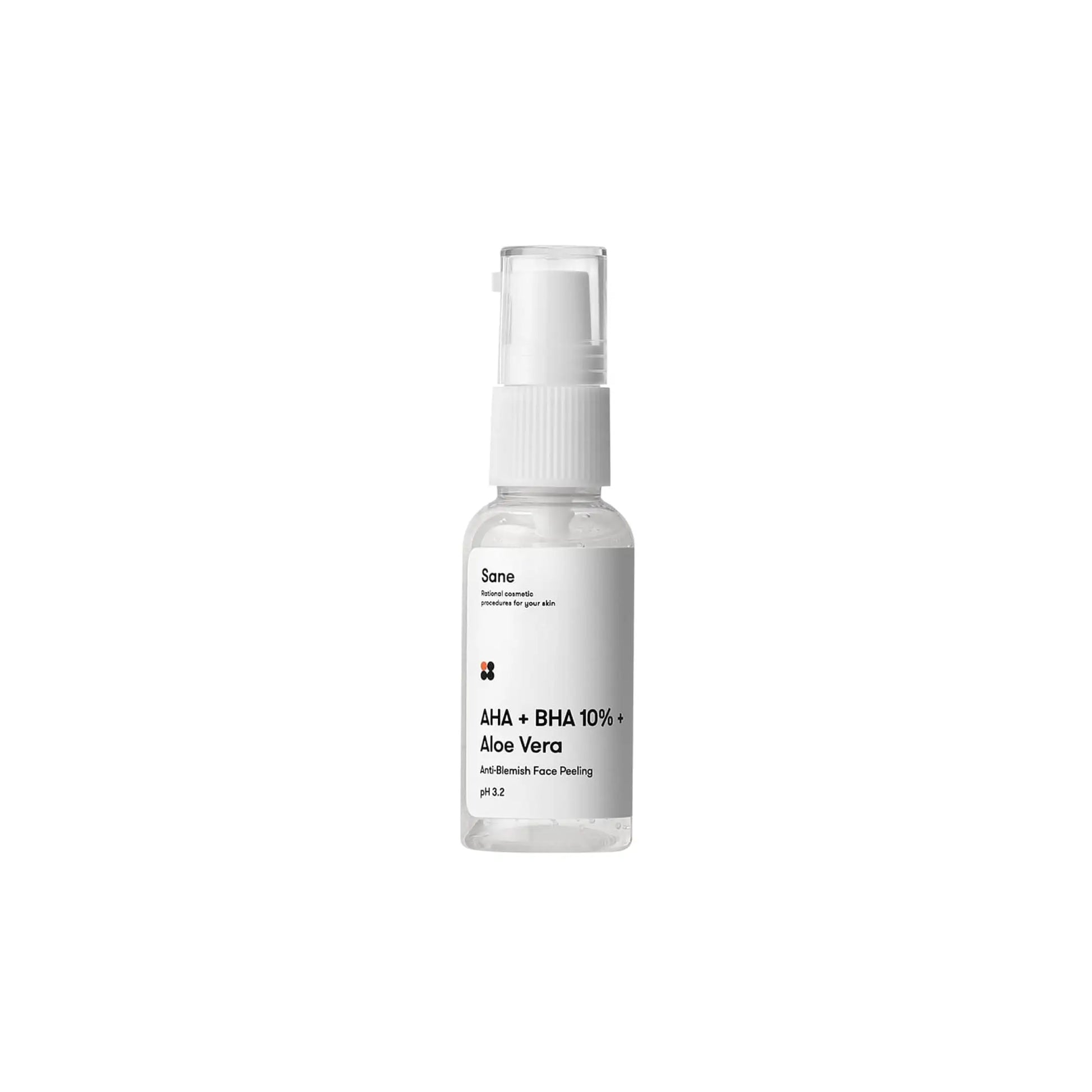 Пілінг для обличчя з екстрактом алое + AHA + BHA 10% - Пілінг для обличчя