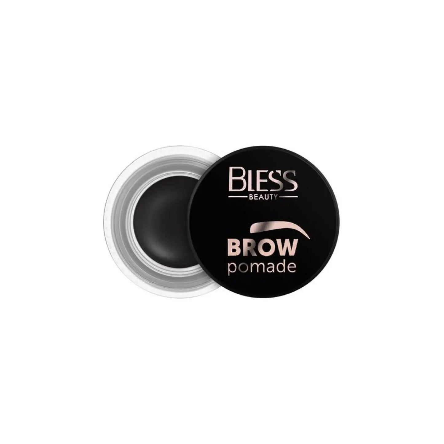 Помадка-гель для брів Brow Pomade Bless Beauty - №4 Soft Black - Помадка для брів