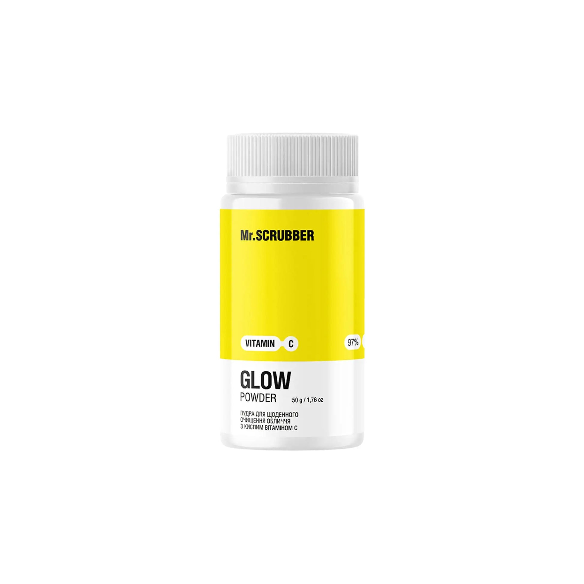 Пудра для щоденного очищення обличчя Glow Vitamin C - Ензимна пудра