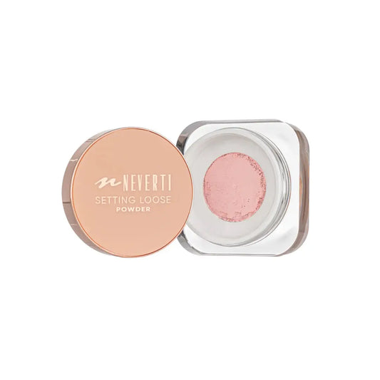 Пудра розсипчаста Setting Loose Powder Neverti - №3 Deep Peach - Пудра для обличчя