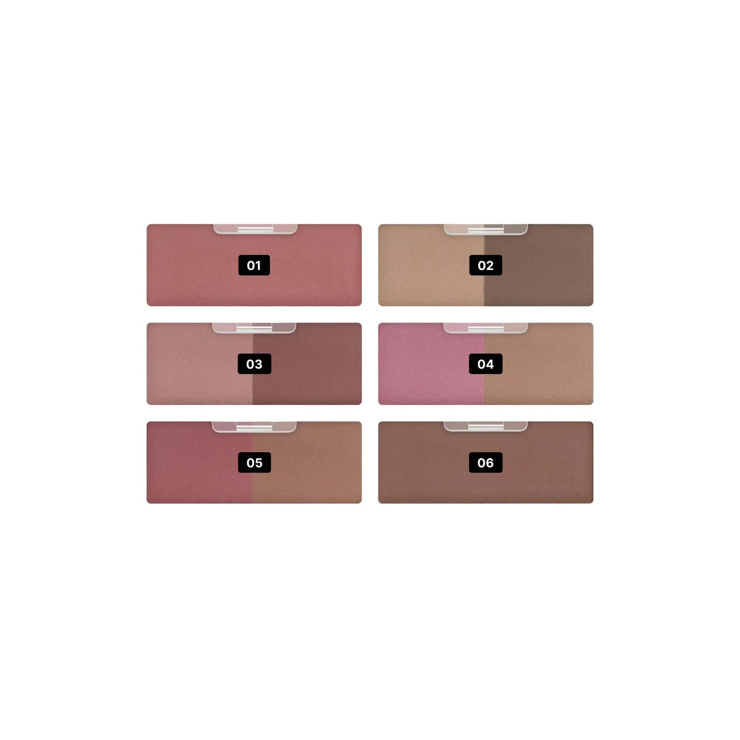 Рум’яна подвійні Palette Blush Bless Beauty - Рум’яна