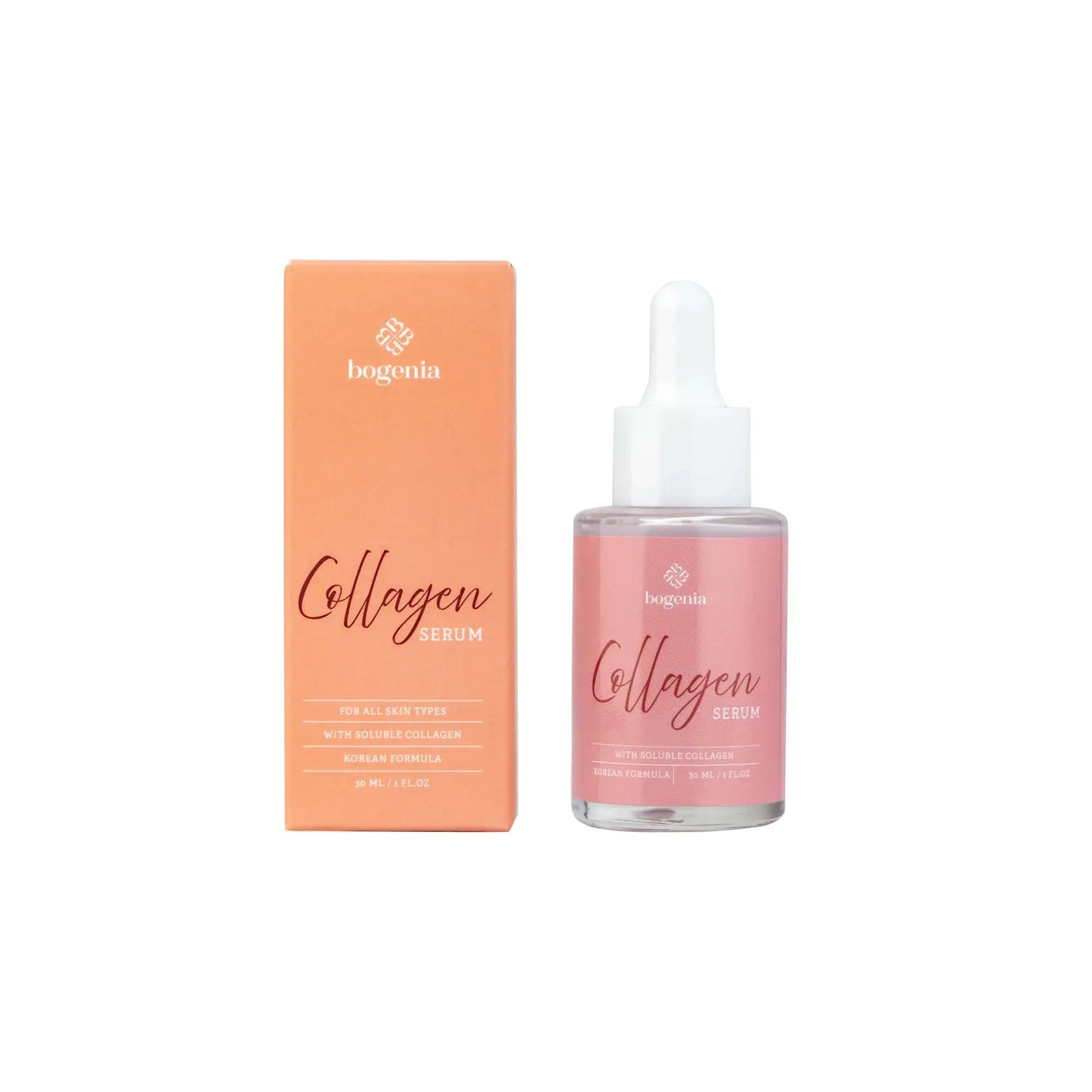 Сироватка для обличчя Collagen Serum Bogenia - Сироватка для обличчя