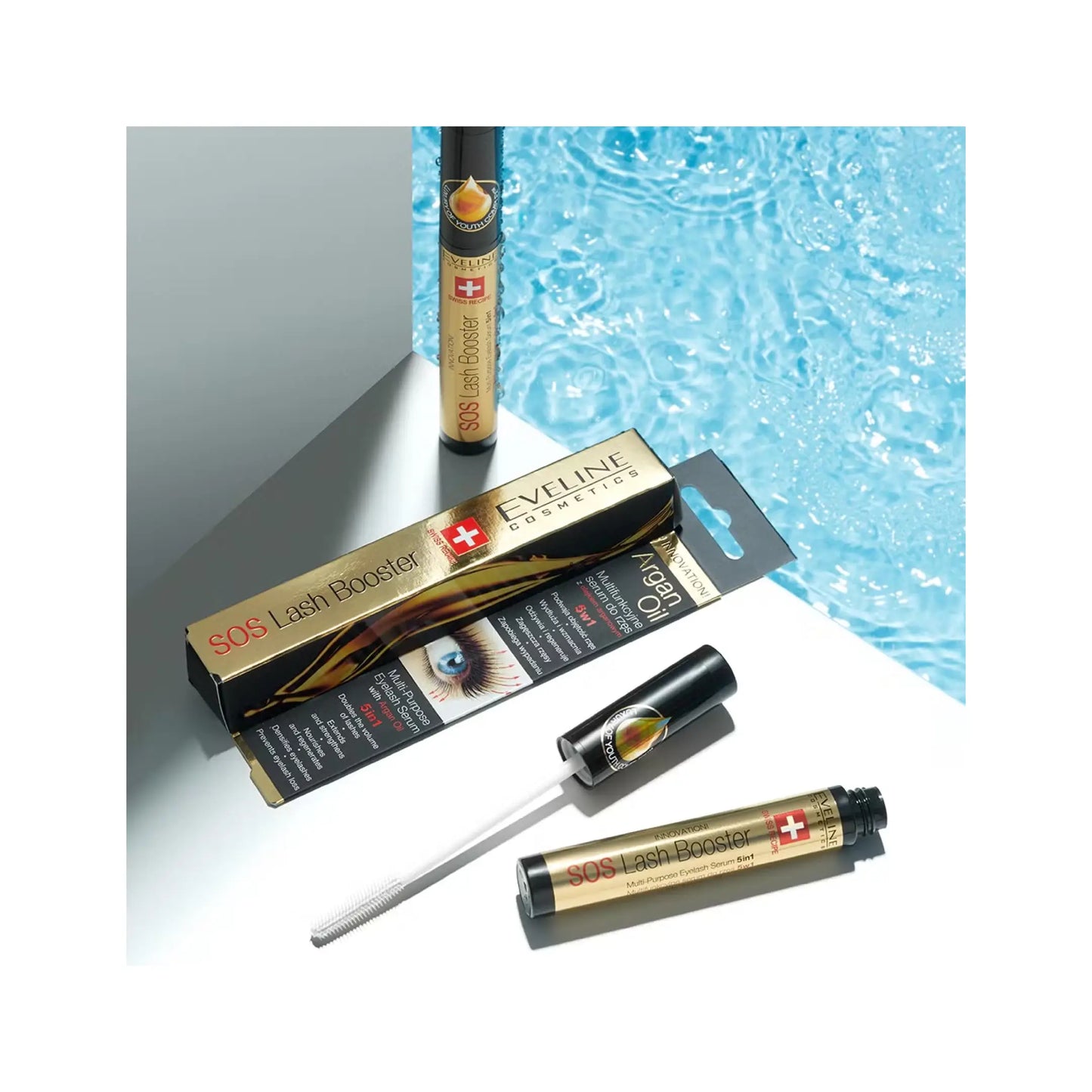 Сироватка для вій 5 в 1 SOS Lash Booster - Догляд за віями