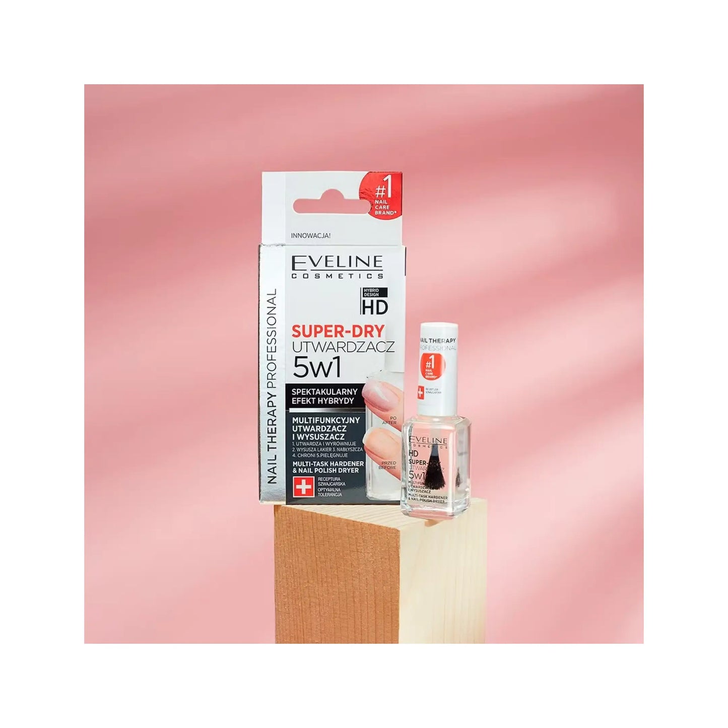 Сушка-закріплювач лаку для нігтів 5 в 1 Nail Therapy Professional Super-Dry Top Coat - Догляд за нігтями