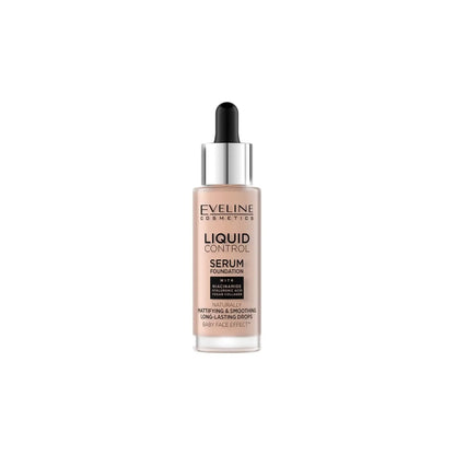 Тональна основа з ніацинамідом Liquid Control HD №3 Ivory Beige Тональна основа